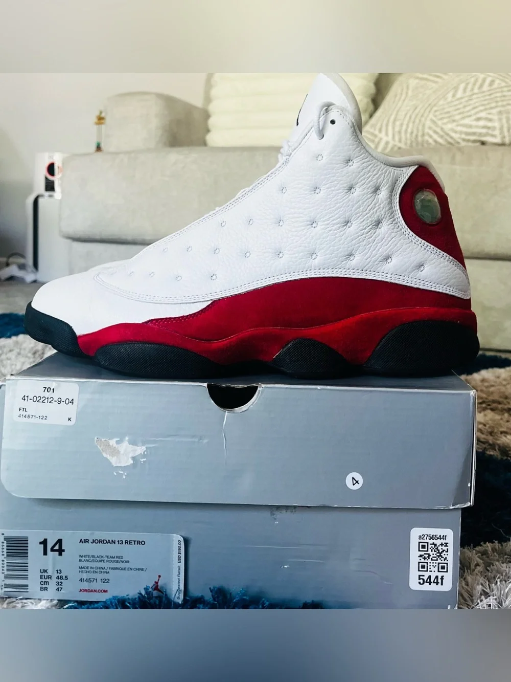 ✨Air Jordan XIII Retro ‘Chicago’ (2017), Men’s Size 14 / Women’s 15.5✨